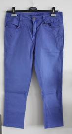 blauw paarse broek broek maat 40, Ophalen of Verzenden, Gedragen, Blauw, W30 - W32 (confectie 38/40)
