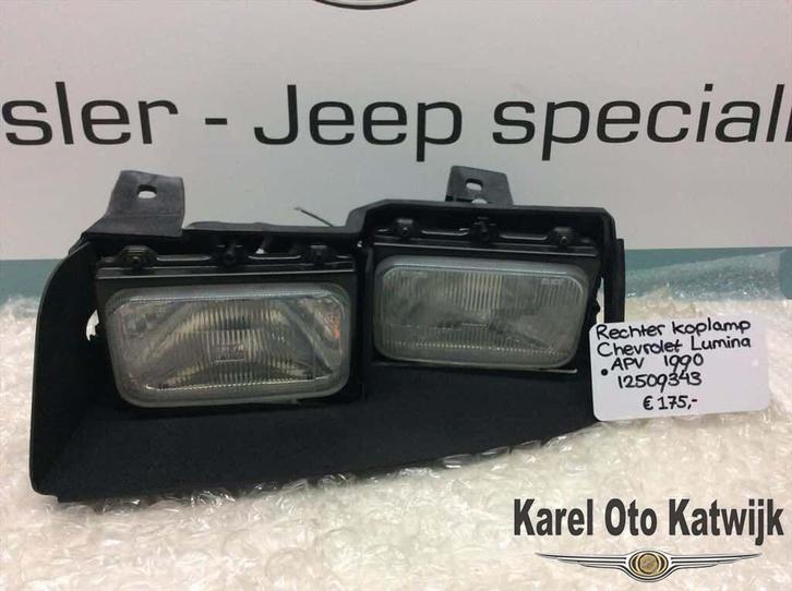 Koplamp rechts Chevrolet Lumina APV 1990, Auto-onderdelen, Verlichting, Chevrolet, Gebruikt, Ophalen of Verzenden
