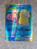 Pokemon kaart Slowpoke&Psyduck gx tag team 218/236, Ophalen of Verzenden, Zo goed als nieuw