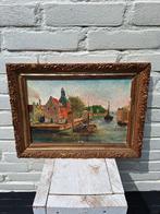 Oud Schilderij 40 x 30 cm, Antiek en Kunst, Kunst | Schilderijen | Klassiek, Ophalen