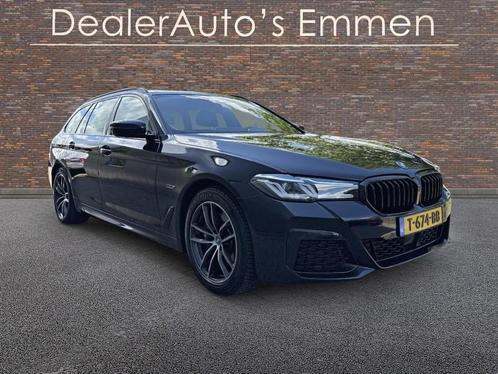 BMW 5-serie Touring 530e LEDER SPORTSTOELEN NAVIGATIE CRUISE, Auto's, BMW, Bedrijf, Te koop, 5-Serie, 360° camera, ABS, Achteruitrijcamera