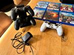 Playstation 4 met controllers en 10 spellen, Ophalen, Zo goed als nieuw, Met 2 controllers, Original