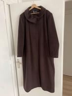 Elegante bruine jas met kraag - Jas, Kleding | Dames, Jassen | Winter, Ophalen of Verzenden, Zo goed als nieuw, Maat 38/40 (M)