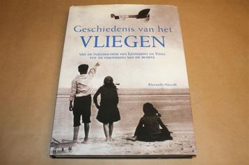 Prachtig groot boek - Geschiedenis van het vliegen beschikbaar voor biedingen