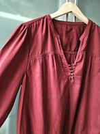 Lente blouse bordeaux rood ajour L als nieuw, Ophalen of Verzenden, Zo goed als nieuw, Maat 38/40 (M), Rood