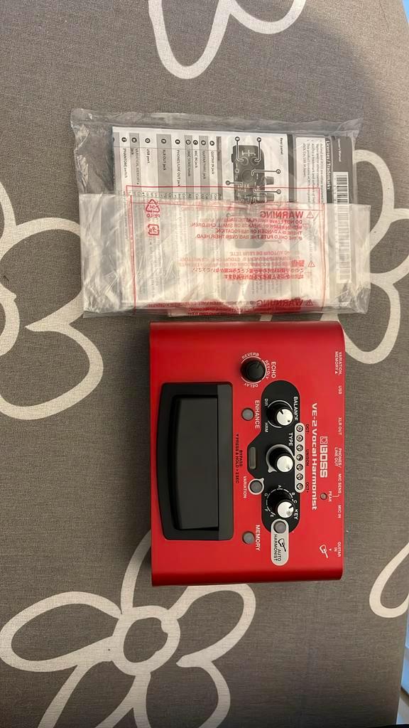 BOSS VE-2 Vocal Harmonist, Muziek en Instrumenten, Effecten, Zo goed als nieuw, Ophalen of Verzenden
