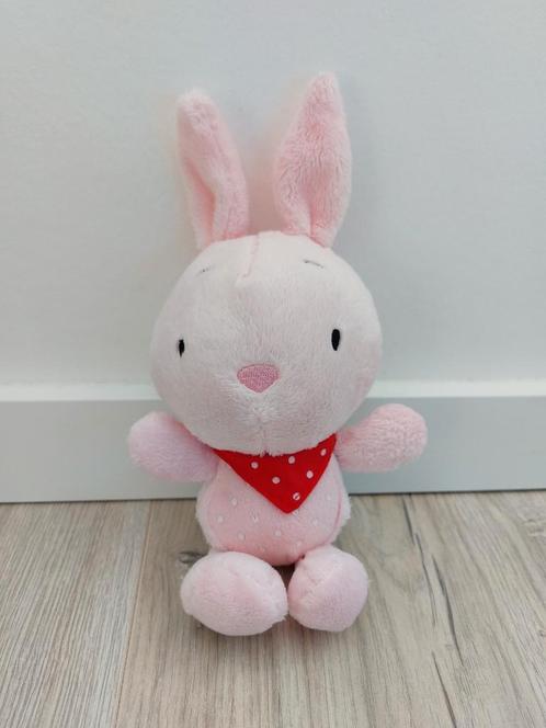 Knuffel spiegelburg haas konijn sjaal K8680, Kinderen en Baby's, Speelgoed | Knuffels en Pluche, Zo goed als nieuw, Konijn, Ophalen of Verzenden