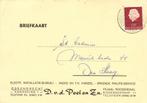 D. v.d. Poel en Zn., Ossendrecht Roosendaal - 01.1969 - brie, Ophalen of Verzenden, Briefkaart