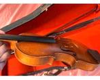 Oude 1/2 Stradivarius viool met koffer en strijkstok, Muziek en Instrumenten, Gebruikt, 1/2-viool, Viool, Ophalen of Verzenden