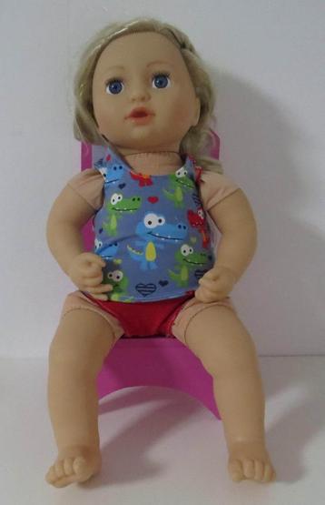 poppenkleertjes baby annabell 43cm  (ondergoed setje ) beschikbaar voor biedingen