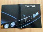 BMW 750i en 750 iL  -  Grote luxe prestigecatalogus, Gelezen, Verzenden, BMW, BMW
