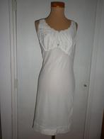 vintage onderjurk maat 40, Verzenden, Wit, BH