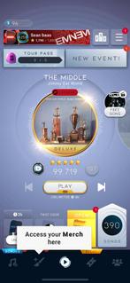 Beatstar account 1790 stars, Online, Muziek, 1 speler, Ophalen of Verzenden