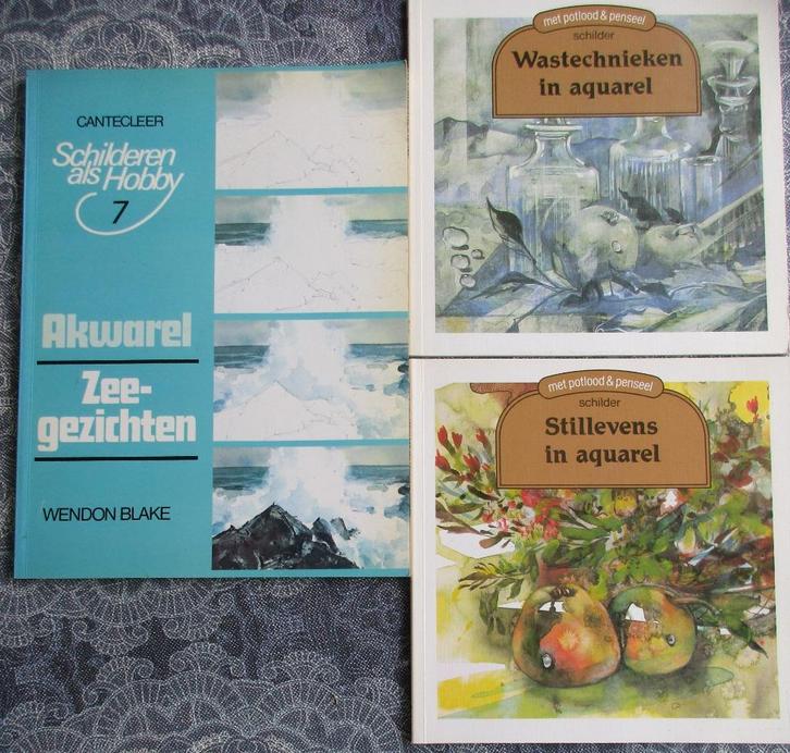 Schilderen als hobby 7 / Met potlood en penseel - 2 delen, Boeken, Hobby en Vrije tijd, Zo goed als nieuw, Overige onderwerpen