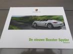 Porsche Boxster Spyder 2009 Boek, Verzenden, Zo goed als nieuw, Porsche