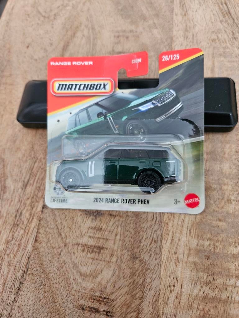 Matchbox Range Rover PHEV 2024 groen nieuw, Ophalen of Verzenden, Nieuw, Auto