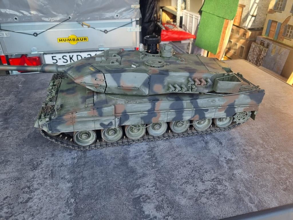 Tamiya leopard 2a6, Ophalen