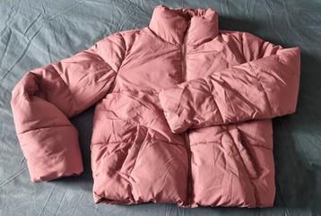 Pufferjas maat S Oud roze jacqueline de yong beschikbaar voor biedingen