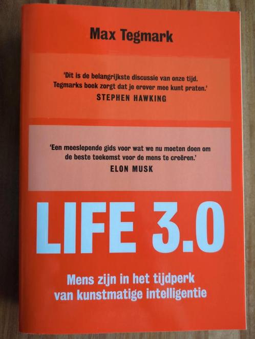 Max Tegmark - Life 3.0, Boeken, Politiek en Maatschappij, Zo goed als nieuw, Maatschappij en Samenleving, Wereld, Ophalen of Verzenden