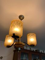 Art nouveau/ art deco lamp, Huis en Inrichting, Lampen | Wandlampen, Ophalen, Zo goed als nieuw, Glas