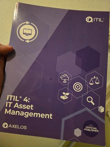 Itil v4 asset management axelos cursusboek beschikbaar voor biedingen