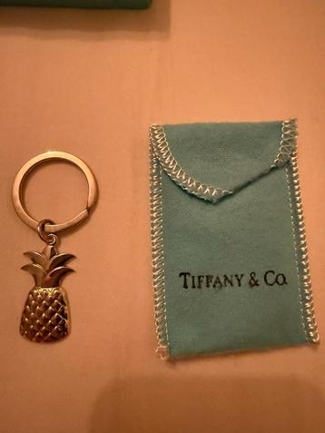 Tiffany zilveren ananas sleutelhanger beschikbaar voor biedingen