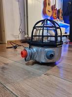 bunkerlamp DDR jaren 60, Huis en Inrichting, Lampen | Hanglampen, Ophalen of Verzenden, Gebruikt, Glas, Minder dan 50 cm