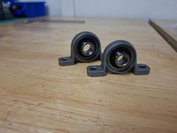 KP000 pillow block lager – 10 mm – set van 2 stuks beschikbaar voor biedingen