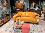 Oker Gele Bank - 3 zits, Huis en Inrichting, Ophalen of Verzenden, Zo goed als nieuw, Vierpersoons of meer