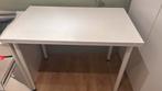 Witte bureau / werktafel / desk, Huis en Inrichting, Bureaus, Ophalen, Zo goed als nieuw
