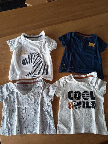 Baby jongens t-shirts 4x Winnie the Pooh (2) maat 86 beschikbaar voor biedingen