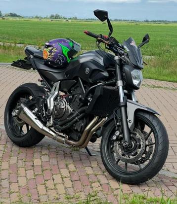 Yamaha MT-07 (ABS) – Mat Zwart – 2016 (Nieuwe banden&uitlaat beschikbaar voor biedingen