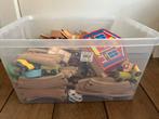 Heel veel houten treintjes, treinbanen, wissel, viaducten ed, Kinderen en Baby's, Speelgoed | Houten speelgoed, Ophalen, Gebruikt