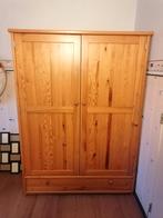 Grenen Meidenkast met Deuren en Lade, Huis en Inrichting, Ophalen, 50 tot 75 cm, 100 tot 150 cm