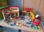 Grote Playmobil Set: oa Huis, Auto, Speeltuin & IJskar, Ophalen of Verzenden