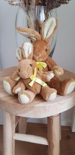 Knuffel, konijntjes moeder en kind   , Ophalen of Verzenden, Zo goed als nieuw, Konijn