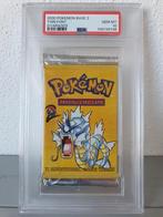 Gyarados PSA 10 Base Set 2 Booster Pack Pokemon, Ophalen of Verzenden, Nieuw, Booster