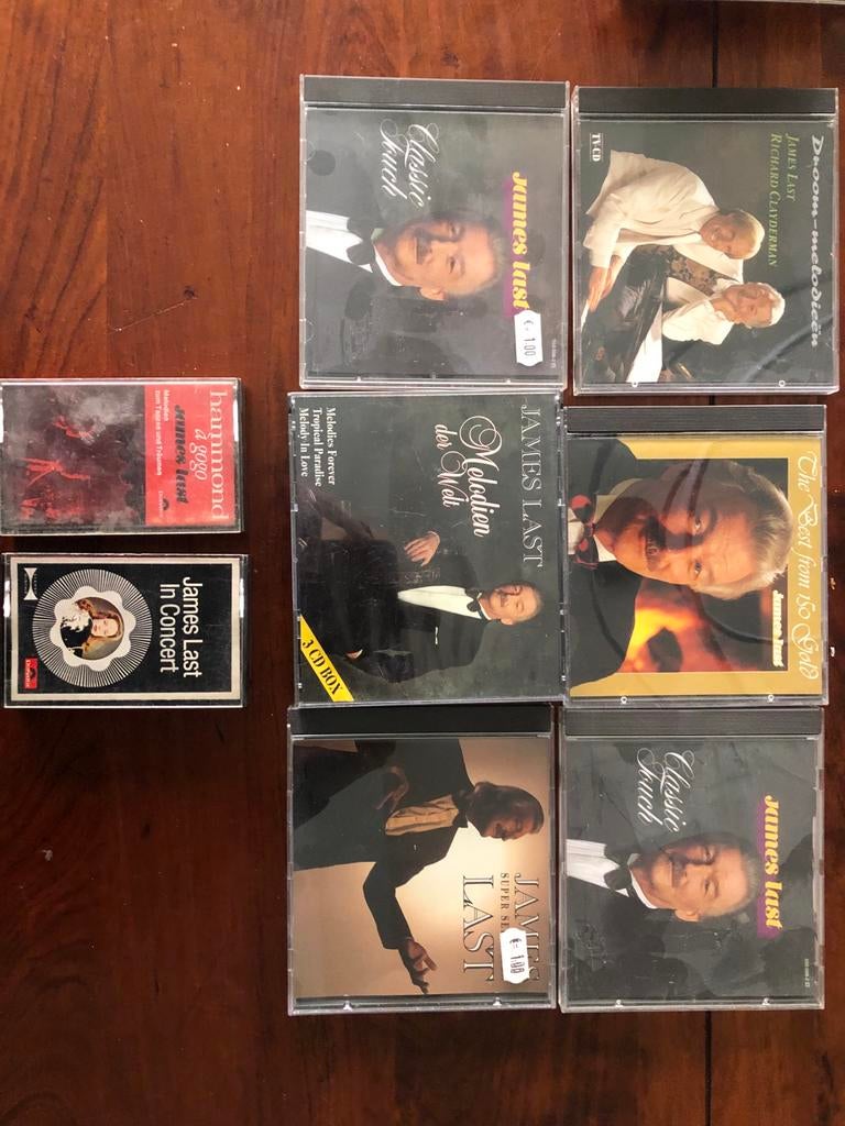 James Last CD 6 stuk en 2 cassettebandjes, Ophalen of Verzenden, Gebruikt