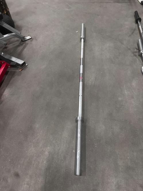 Crossmaxx Powerlifting Bar , Barbell is 220cm ,20kg, Sport en Fitness, Fitnessmaterialen, Zo goed als nieuw, Halterstangen, Ophalen
