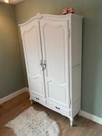 Brocante kledingkast kinderkamer zachtroze, Kinderen en Baby's, Kinderkamer | Commodes en Kasten, Ophalen, Kast, 105 cm of meer