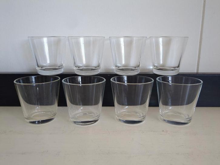 Set van 8 Kaj Franck iittala Kartio glazen, Huis en Inrichting, Keuken | Keukenbenodigdheden, Gebruikt, Ophalen
