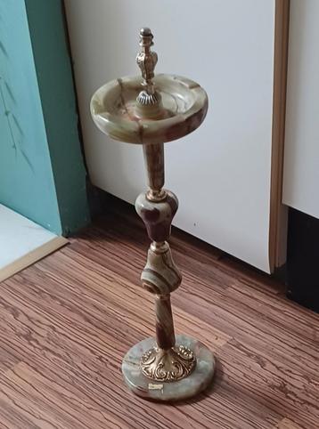 Vintage Marmeren Standaard Asbak Jaren 50/60 beschikbaar voor biedingen