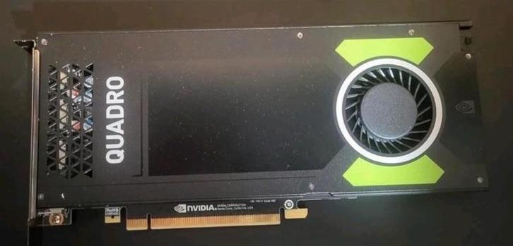 Videokaart Nvidia Quadro P4000 met 8GB, Computers en Software, Videokaarten, Zo goed als nieuw, Nvidia, PCI-Express 3.0, GDDR5