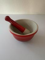 Le Creuset rode vijzel, Ophalen of Verzenden, Zo goed als nieuw