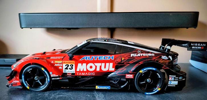 Tamiya 1:10 Motul Autech RC - Nieuw & Professioneel Gebouwd., Hobby en Vrije tijd, Modelbouw | Radiografisch | Auto's, Nieuw, Auto onroad