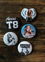 TATE MCRAE buttons speldjes pins T8, Verzenden, Nieuw, Button