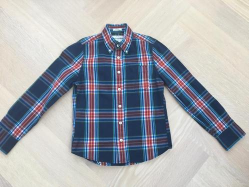 ZGAN: Geruit Overhemd van Abercrombie kids maat S / 128, Kinderen en Baby's, Kinderkleding | Maat 128, Zo goed als nieuw, Jongen