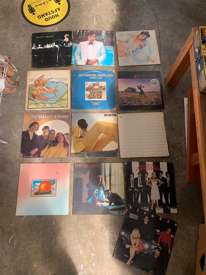 Partij lp’s 13 stuks Blondie pink floyd Jefferson airplane, Cd's en Dvd's, Vinyl | Pop, Zo goed als nieuw, Ophalen of Verzenden