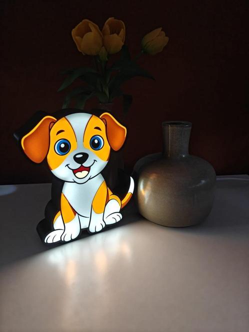 lightbox/lichtbox puppy, Huis en Inrichting, Lampen | Tafellampen, Minder dan 50 cm, Kunststof, Overige materialen, Ophalen of Verzenden