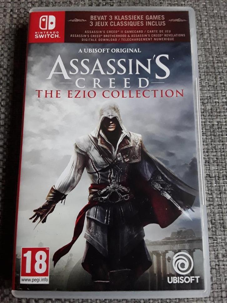 Nintendo Switch Game Assassin's Creed The Ezio Collection, Spelcomputers en Games, Games | Nintendo Switch, Zo goed als nieuw